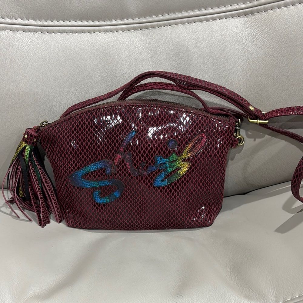 Sharif Alligator embossed Crossbody